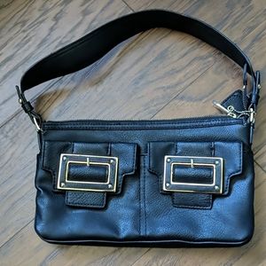 Liz Claiborne black leather purse